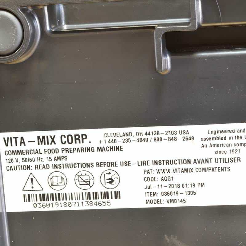 バイタミックスオンカウンターブレンダー静音消音防音設計約1.5L36019Vitamix36019TheQuietOne,on-counter,electronictouchpadcontrols,48oz