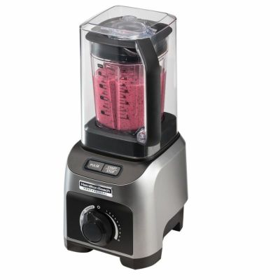 静音 消音 ブレンダー ミキサー ハミルトンビーチ 1.0L BPAフリー プラスチックジャー 10スピード 4メニュー うるさくない Hamilton Beach Professional 1500W Quiet Shield Blender with 32 oz BPA-free Jar & 4 Pr