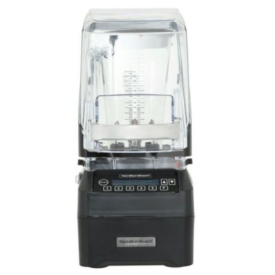 静音設計 ブレンダー ミキサー 1.9L 3馬力 プレプログラム100種 ハミルトンビーチ Hamilton Beach Commercial HBH755 The Eclipse Blender, 64 oz./2L, 3 hp, Quiet Blend Technology, 18.5