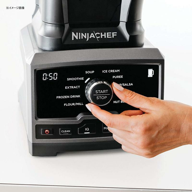 ミキサー2.1Lスピード10段階プレメニュー10種タンブラー付ニンジャブレンダーNinjaCT810ChefHigh-SpeedPremiumInInHomeBlender,72oz,Black家電