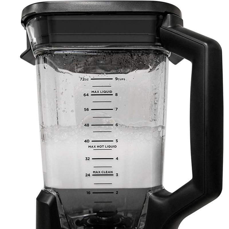 ミキサー2.1Lスピード10段階プレメニュー10種タンブラー付ニンジャブレンダーNinjaCT810ChefHigh-SpeedPremiumInInHomeBlender,72oz,Black家電