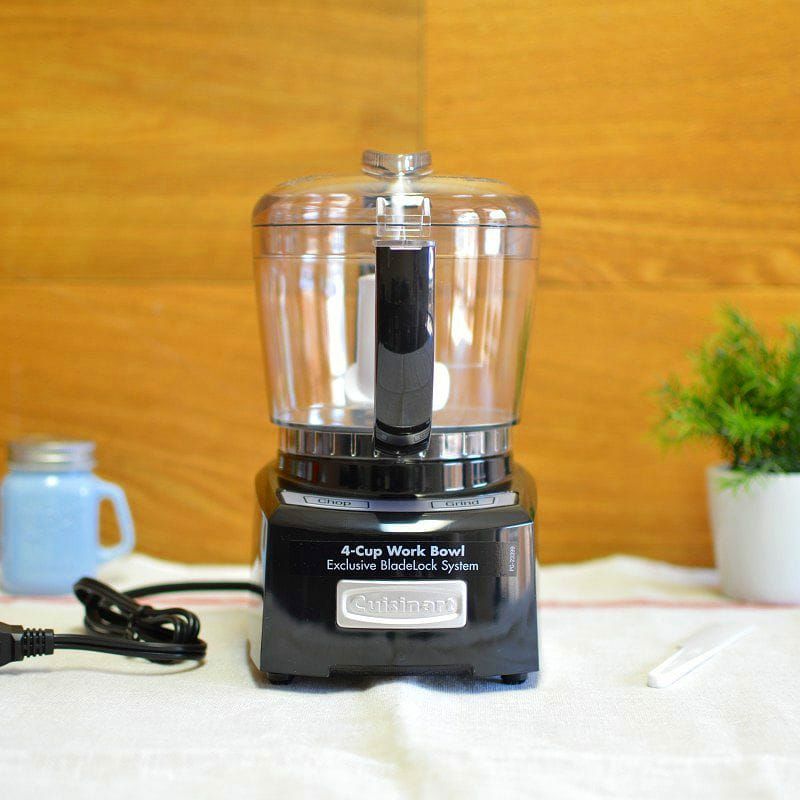 クイジナートフードプロセッサーエリート4カップチョッパー/グラインダーCuisinartEliteCollection4-CupChopper/GrinderCH-4家電