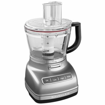 キッチンエイドフードプロセッサー14カップダイスカットKitchenAidKFP1466CU14-CupFoodProcessorwithExactSliceSystemandDicingKit-ContourSilver