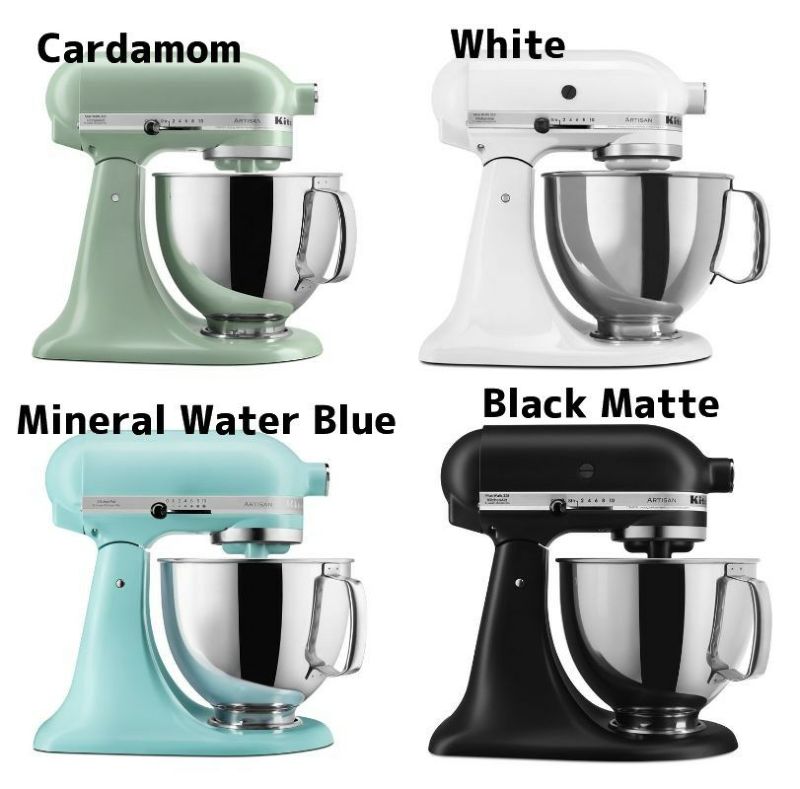 キッチンエイドスタンドミキサーアルチザン4.8LエンパイアレッドKitchenAidArtisan5-QuartStandMixersKSM150PSEREmpireRed【日本語説明書付】家電