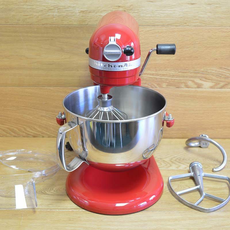 キッチンエイドスタンドミキサープロフェッショナル6005.8LエンパイアレッドKitchenAidKP26M1XERProfessional600Series6-QuartStandMixerEmpireRed【日本語説明書付】