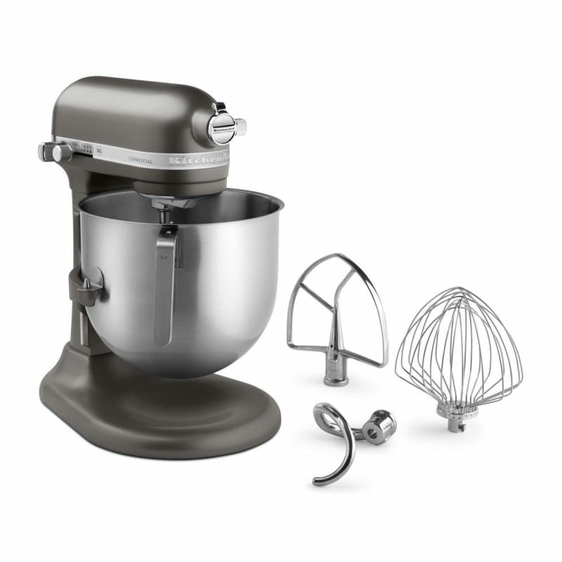 キッチンエイドスタンドミキサーコマーシャルシリーズ7.6L大容量DCモーター搭載業務品質KitchenAidKSM89908-QtCommercialBowl-LiftStandMixer家電