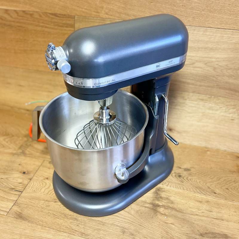 キッチンエイドスタンドミキサーコマーシャルシリーズ7.6L大容量DCモーター搭載業務品質KitchenAidKSM89908-QtCommercialBowl-LiftStandMixer家電