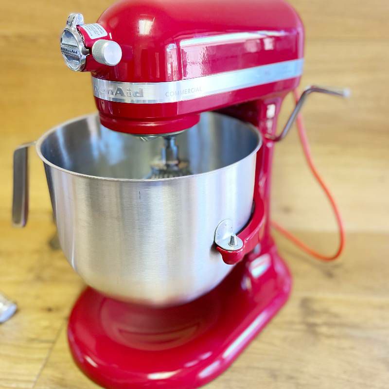 キッチンエイドスタンドミキサーコマーシャルシリーズ7.6L大容量DCモーター搭載業務品質KitchenAidKSM89908-QtCommercialBowl-LiftStandMixer家電