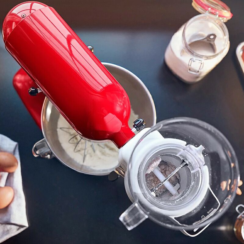 キッチンエイドデジタルスケールふるいはかりスタンドミキサー用アタッチメントキッチンスケールBPAフリーKitchenAidKSMSFTASifter+ScaleAttachment4Cup家電