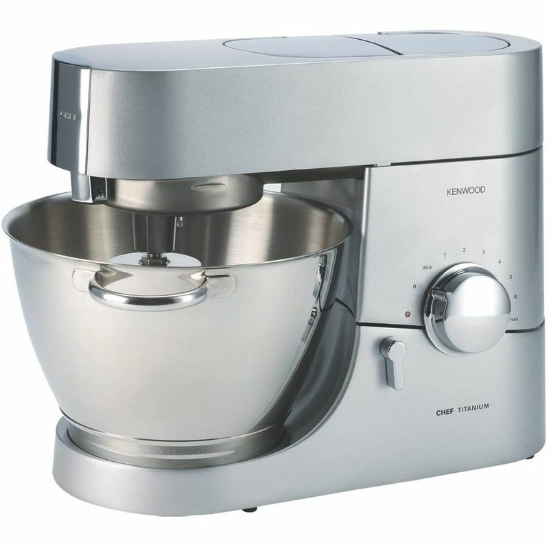 スタンドミキサー 4.7L ステンレス ケンウッド シェフ Kenwood KMC011 5 Quart Chef Titanium Kitchen  Machine, Stainless Steel 家電 | アルファエスパス