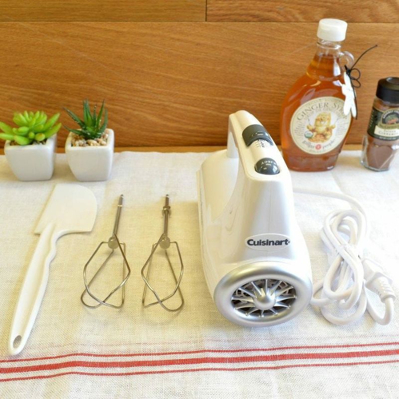 【30日間返金保証】【送料無料】クイジナートハンドミキサー3段階切替CuisinartCHM-3ElectronicHandMixer3Speed,White【smtb-k】【kb】【RCP】