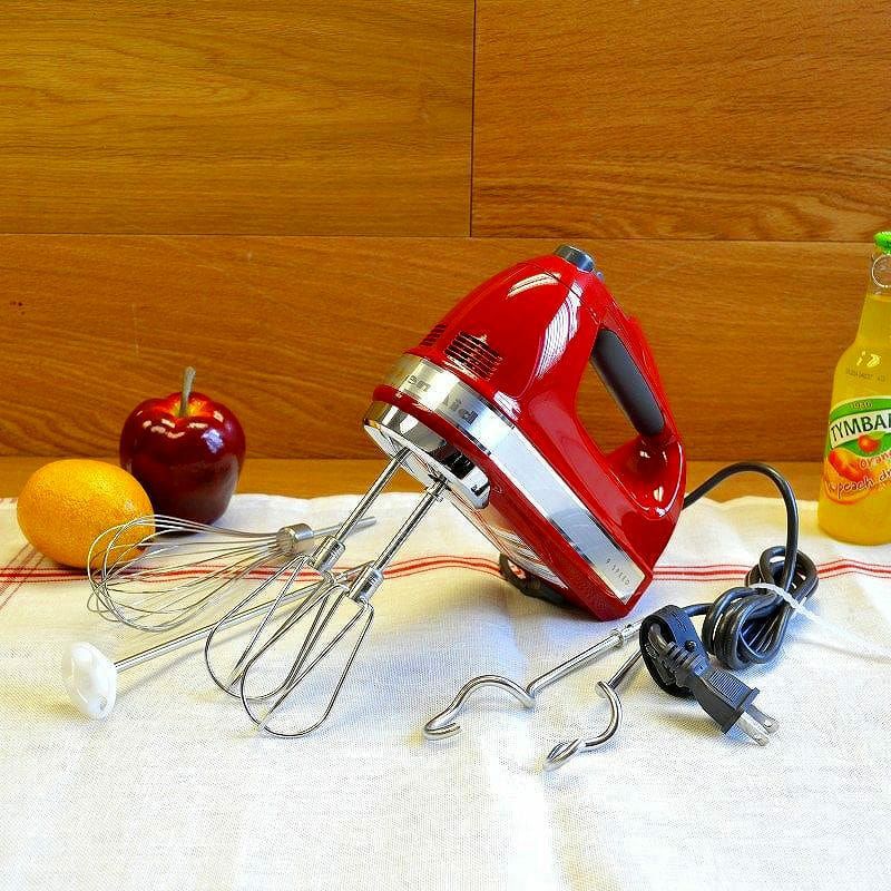 【送料無料】キッチンエイドハンドミキサーKitchenAid9-SpeedHandMixerCandyAppleRedKHM920ACA【smtb-k】【kb】