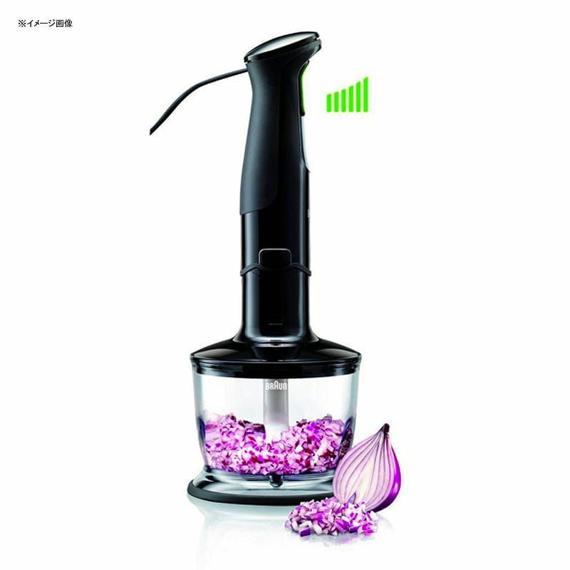 ブラウンマルチクイックハンドブレンダーチョッパー付BraunMQ725MultiquickHandBlender,Black