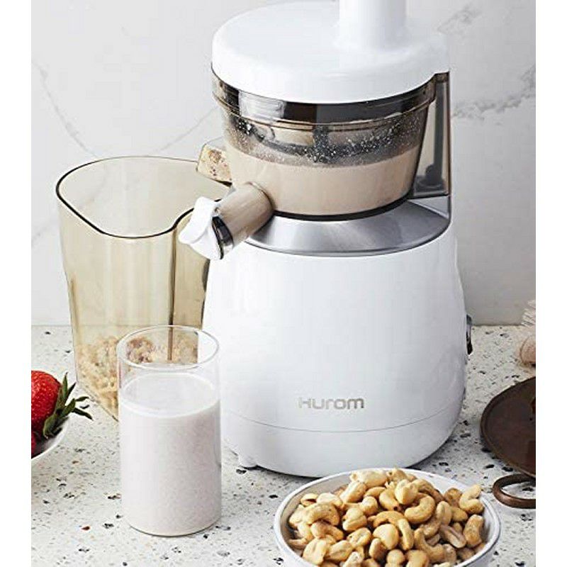 【送料無料】ヒューロムスロージューサーホワイトHuromSlowJuicer-JuiceExtractorMachine-White