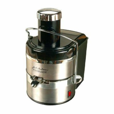 ステンレスジューサー 野菜<br> Jack Lalanne's JLSS Power Juicer Deluxe Stainless-Steel Electric Juicer 家電