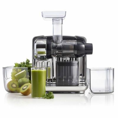 オメガ キューブ コールドジュース スロージューサー アタッチメント6種付 Omega Juicers CUBE300S Juice Cube Juicer 家電