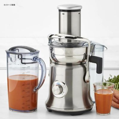 ジューサー コールドスピン ジュースファウンテン 大容量 2L ステンレス ブレビル Breville BJE830BSS1BUS1 Juice Founatin Cold XL, Brushed Stainless Steel Centrifugal Juicer 家電