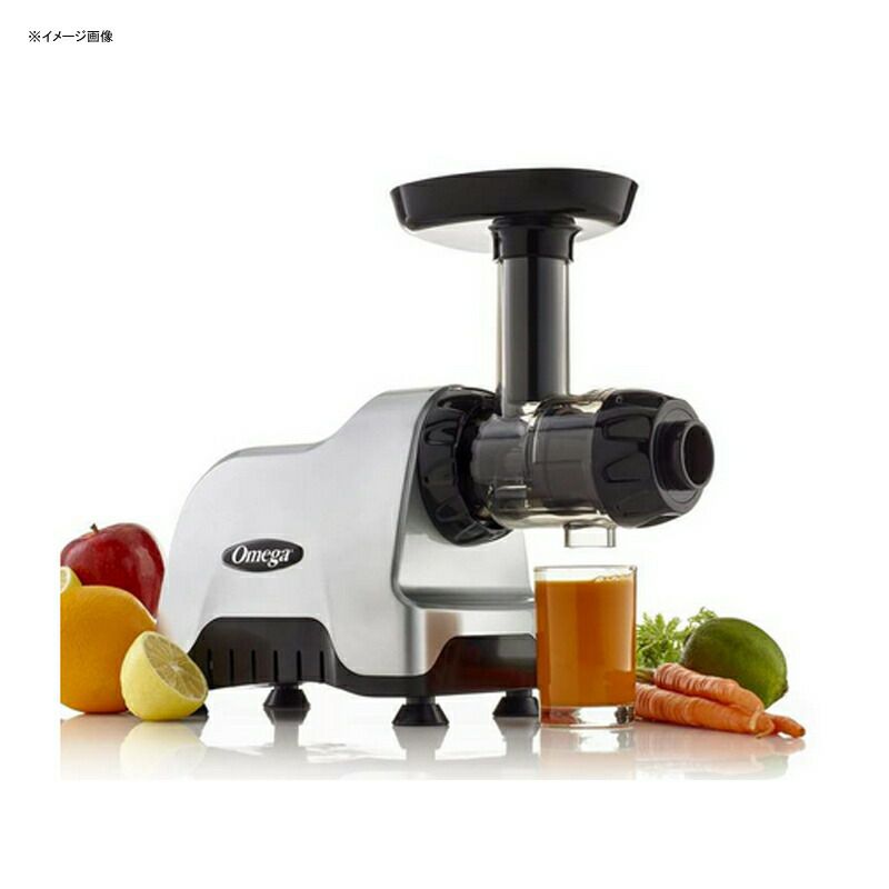 スロージューサーオメガコンパクトシルバーOmegaJuicersCNC80SCompactSlowSpeedMulti-PurposeNutritionCenterJuicerwithQuietMotorCreatesContinuousFreshHealthyFruitandVegetableJuiceat80RPM,200-Watts,Silver家電