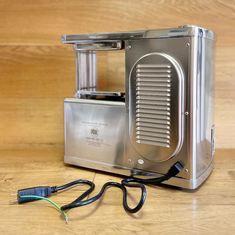 ジューサー コールドプレス スロージューサー ステンレス PURE