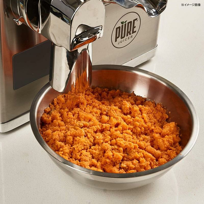 ジューサー コールドプレス スロージューサー ステンレス PURE Juicer 