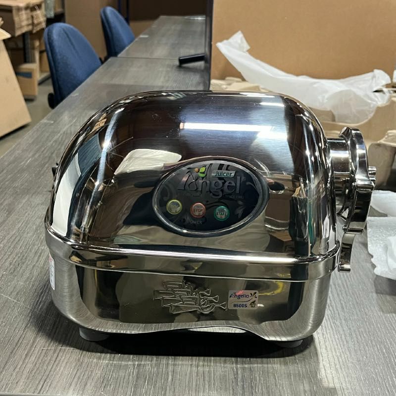 スロージューサースーパーエンジェルプレミアムデラックス最高級クラスのSUS316ステンレスを使用AngelJuicer8500(SuperAngelPremiumDeluxe)家電