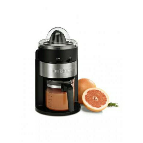 シトラスジューサー700mlガラスカラフェBPAフリークイジナートCuisinartCitrusJuicerwithGlassCarafeCCJ-900家電