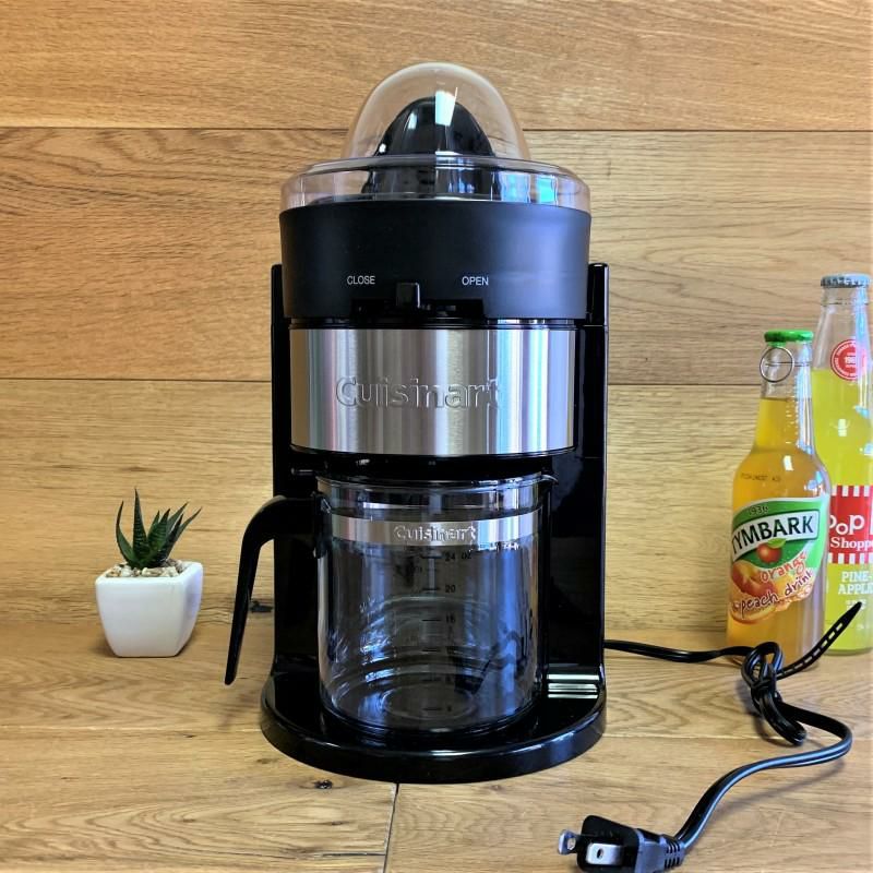 シトラスジューサー700mlガラスカラフェBPAフリークイジナートCuisinartCitrusJuicerwithGlassCarafeCCJ-900家電