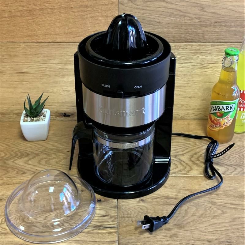 シトラスジューサー700mlガラスカラフェBPAフリークイジナートCuisinartCitrusJuicerwithGlassCarafeCCJ-900家電