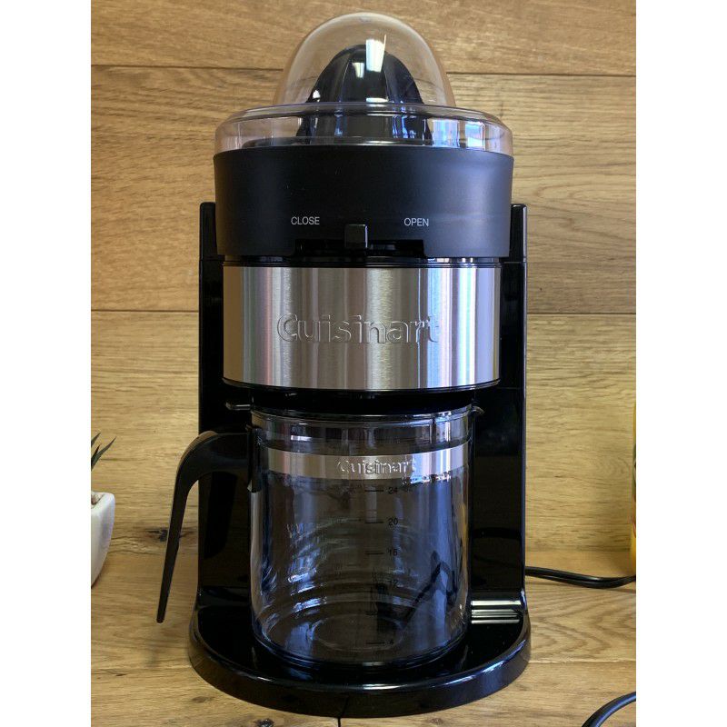 シトラスジューサー700mlガラスカラフェBPAフリークイジナートCuisinartCitrusJuicerwithGlassCarafeCCJ-900家電