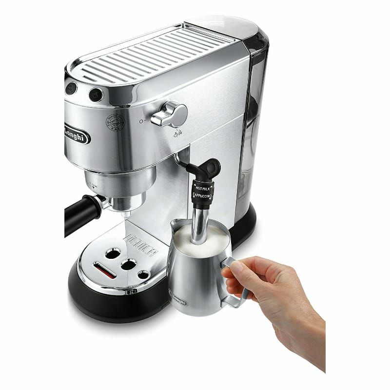 デロンギコンビネーションエスプレッソ&コーヒーマシンDeLonghiBCO430CombinationPumpEspressoand10-cupDripCoffeeMachinewithFrothingWand