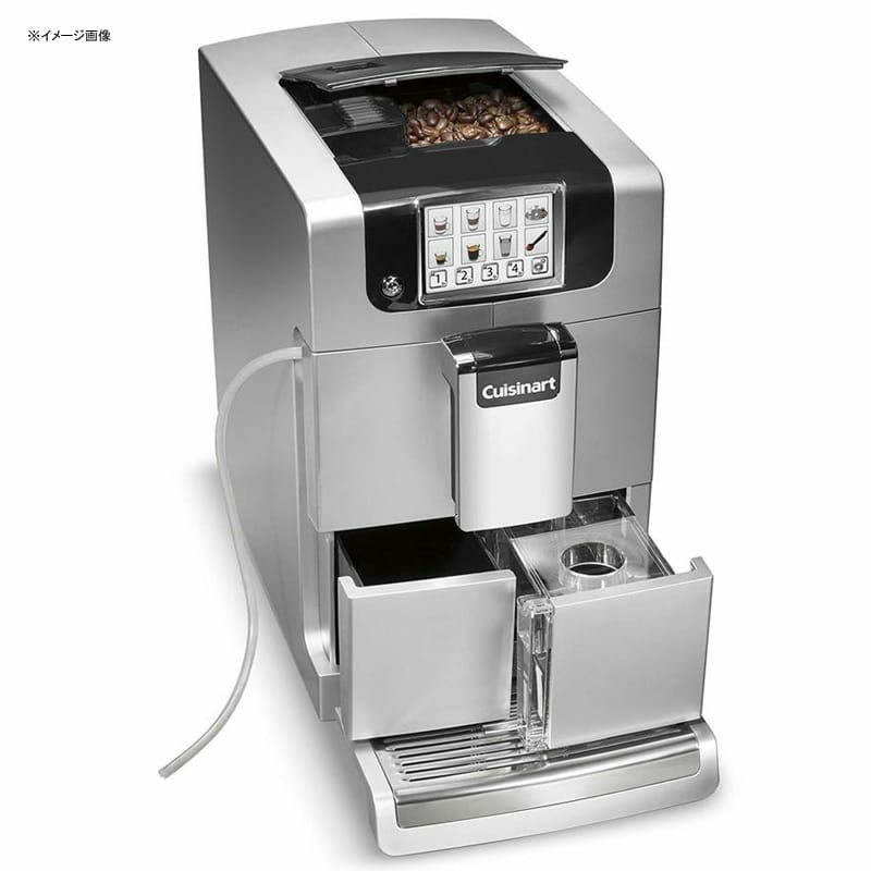 クイジナート豆ひきミル付エスプレッソマシンコーヒーメーカータッチパネルCuisinartEspressoMachineEM-1000