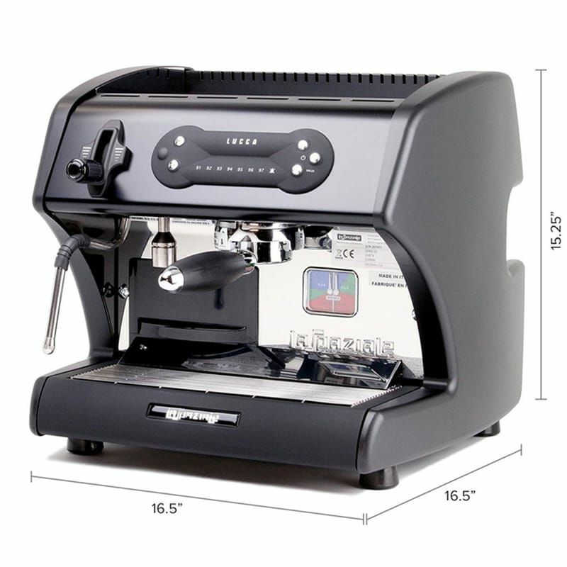 特別版LaSpazialeミニエスプレッソマシンブラックLUCCASpecialEditionBlackA53MiniEspressoMachinebyLaSpaziale家電