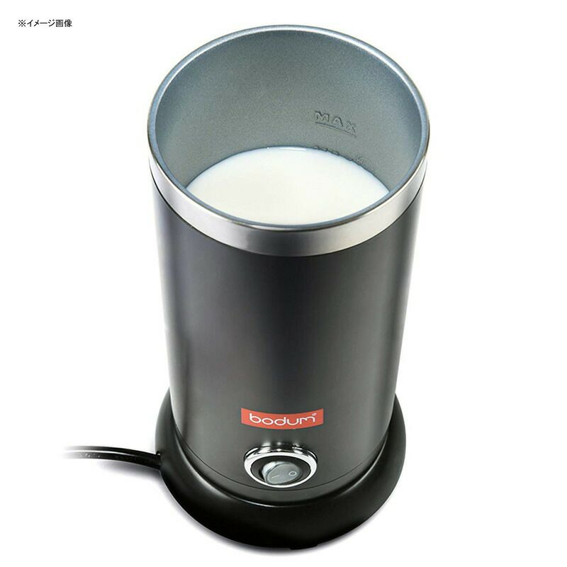 電動ミルク泡だて器300mlフローサーボダムブラックBodum11870-01USBistroElectricMilkFrother家電