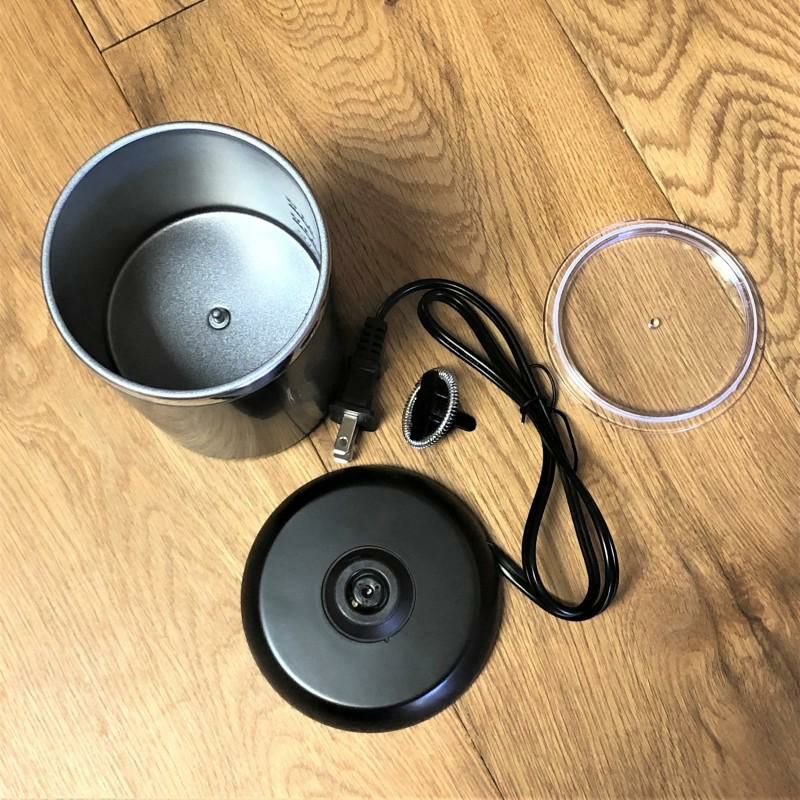 電動ミルク泡だて器最大300mlフローサーフォーマーボダムブラックカフェラテカプチーノBodum11870-01USBistroElectricMilkFrother家電