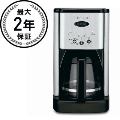 【送料無料】Cuisinart(クイジナート)コーヒーメーカーステンレス12カップブラックCuisinartDCC-120012-CupBrewCentralCoffeemaker,BlackandStainlessSteel