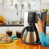 【30日間返金保証】【送料無料】ミスターコーヒーアプリでタイマー設定可能！コーヒーメーカーMr.CoffeeSmartWifi-EnabledWeMoCoffeemaker,BVMC-PSTX91WE
