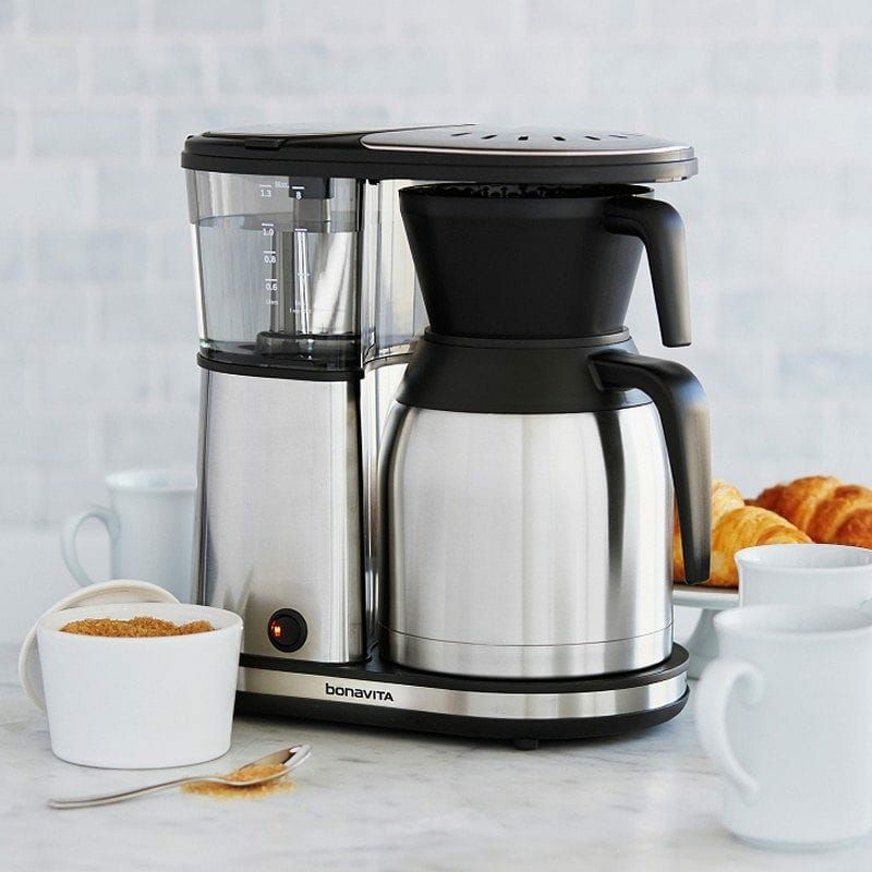 【30日間返金保証】【送料無料】ボナビータ8カップコーヒーメーカーステンレスBonavitaBV1900TS8CupCoffeeMaker