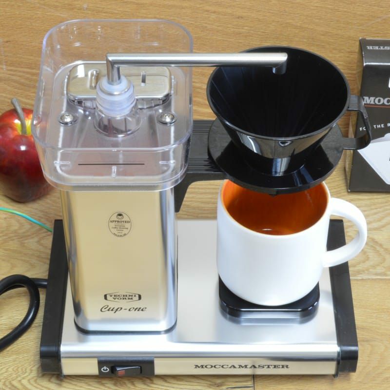 MOCCAMASTER Cup-one 0.3L 狭まり ポリッシュシルバー
