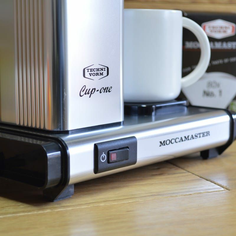 【30日間返金保証】【送料無料】テクニヴォームモカマスター1カップコーヒーメーカーTechnivormMoccamasterCup-OneCoffeeBrewer