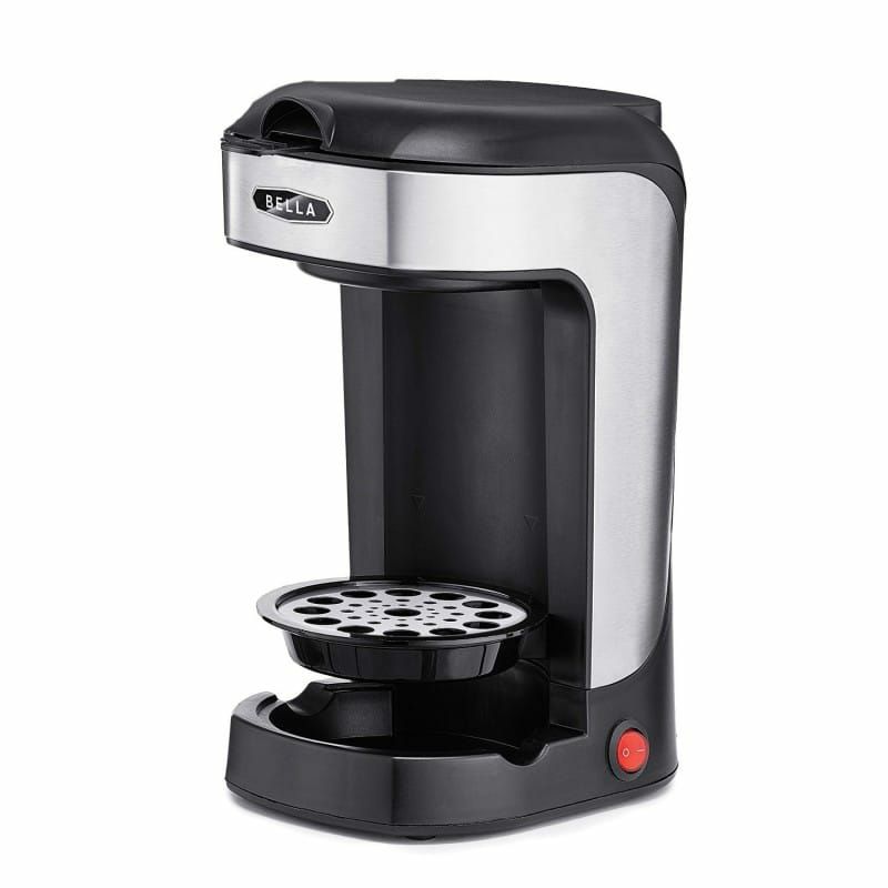 ベラ1カップ用コーヒーメーカーシングルサーブBellaBLA13930OneScoopOneCupCoffeeMaker,Black