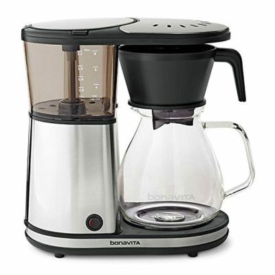 ボナビータコーヒーメーカーガラスカラフェ8カップBonavitaGlassBV1901GW8-cupCoffeeBrewerw/hotplateUS