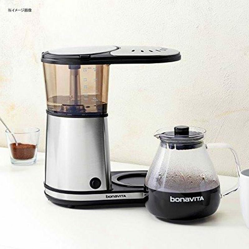 ボナビータコーヒーメーカーガラスカラフェ8カップBonavitaGlassBV1901GW8-cupCoffeeBrewerw/hotplateUS