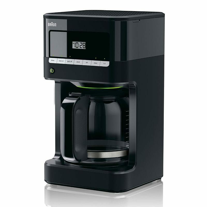 ブラウンコーヒーメーカー12カップデジタルプログラムBraunKF7000BKBrewSenseDripCoffeeMaker,Black