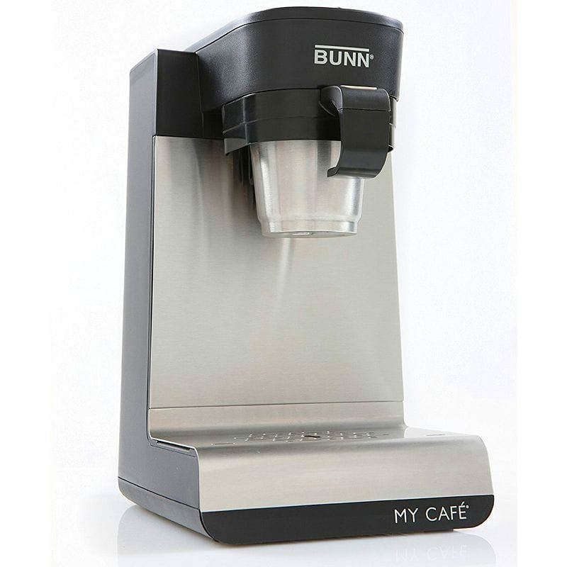ティーバッグやカフェポッドも使えるシングルカップコーヒーメーカーBUNNMCUSingleCupMulti-UseHomeCoffeeBrewer