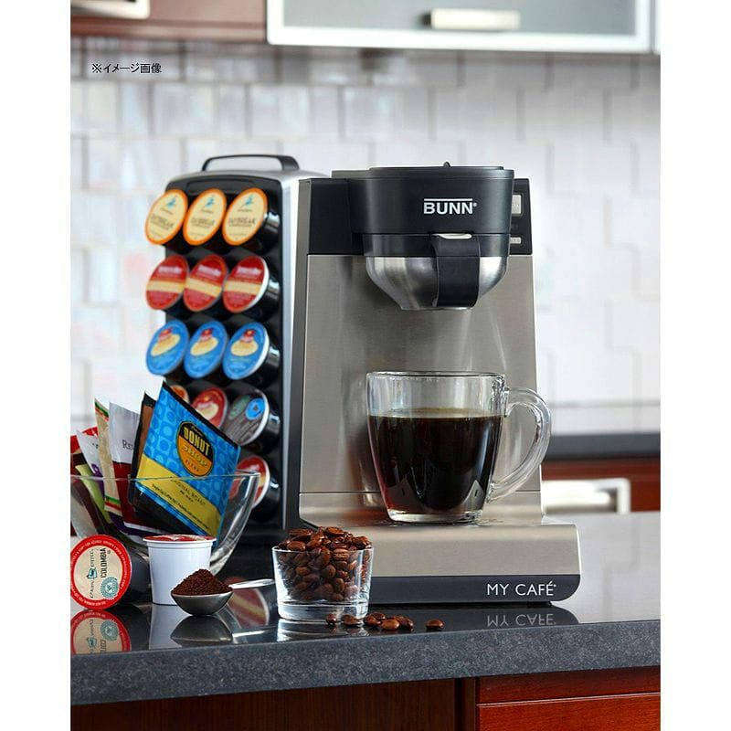 ティーバッグやカフェポッドも使えるシングルカップコーヒーメーカーBUNNMCUSingleCupMulti-UseHomeCoffeeBrewer