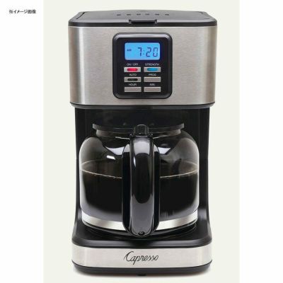 カプレッソ コーヒーメーカー ガラスカラフェ Capresso SG220 12-Cup Coffee Maker 427.05 家電