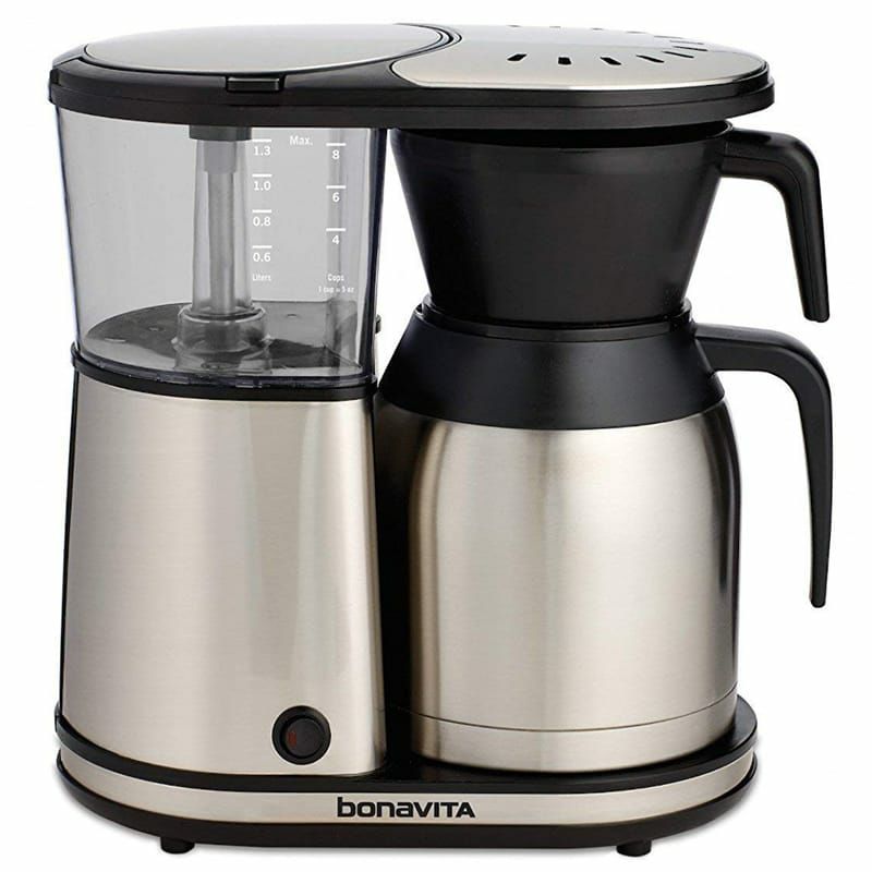 ボナビータコーヒーメーカー8カップ13.LステンレスカラフェBonavitaBV1900TS8-CupCarafeCoffeeBrewer