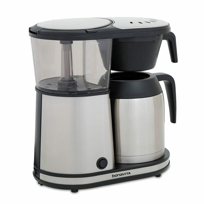 ボナビータコーヒーメーカー8カップ13.LステンレスカラフェBonavitaBV1901TS8-CupCarafeCoffeeBrewer