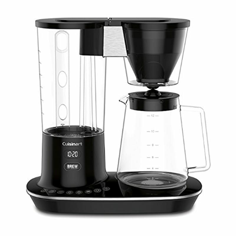 クイジナートコーヒーメーカープログラムタイマーガラスカラフェ12カップCuisinartDCC-4000CoffeeMaker家電