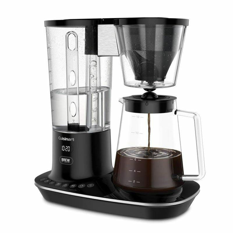 クイジナートコーヒーメーカープログラムタイマーガラスカラフェ12カップCuisinartDCC-4000CoffeeMaker家電